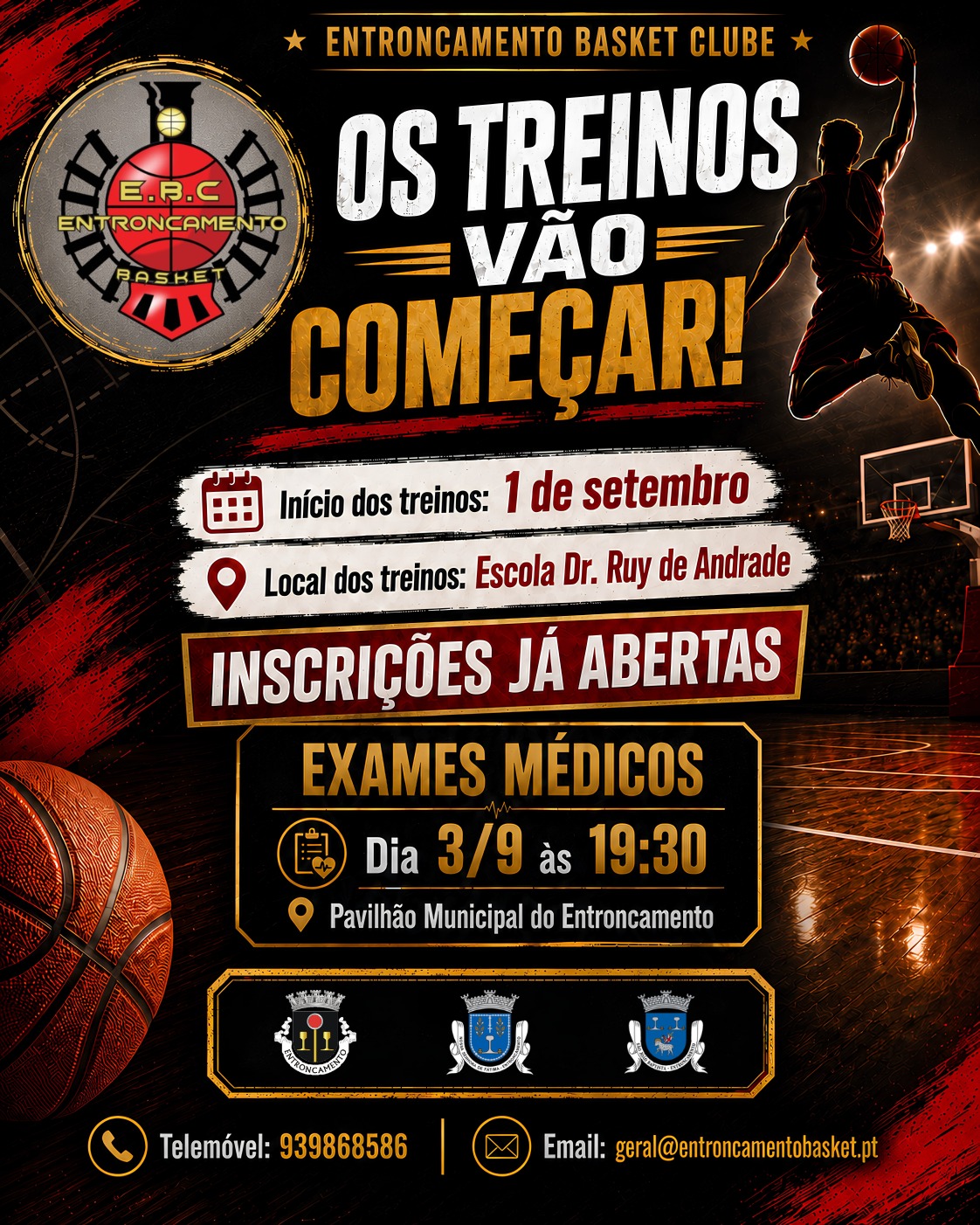 Os treinos vão começar - EBC